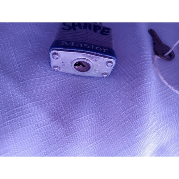 5/$25 Master Lock Padlock No 3 Master Lock Milwaukee Wis. 1” Shackle 3485 - Picture 6 of 6